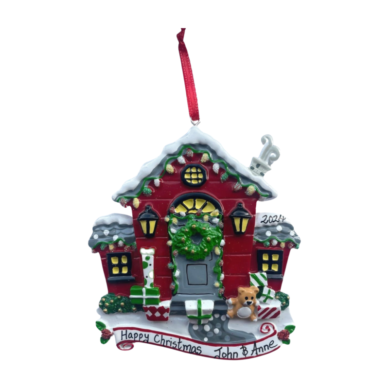 New Red Christmas House