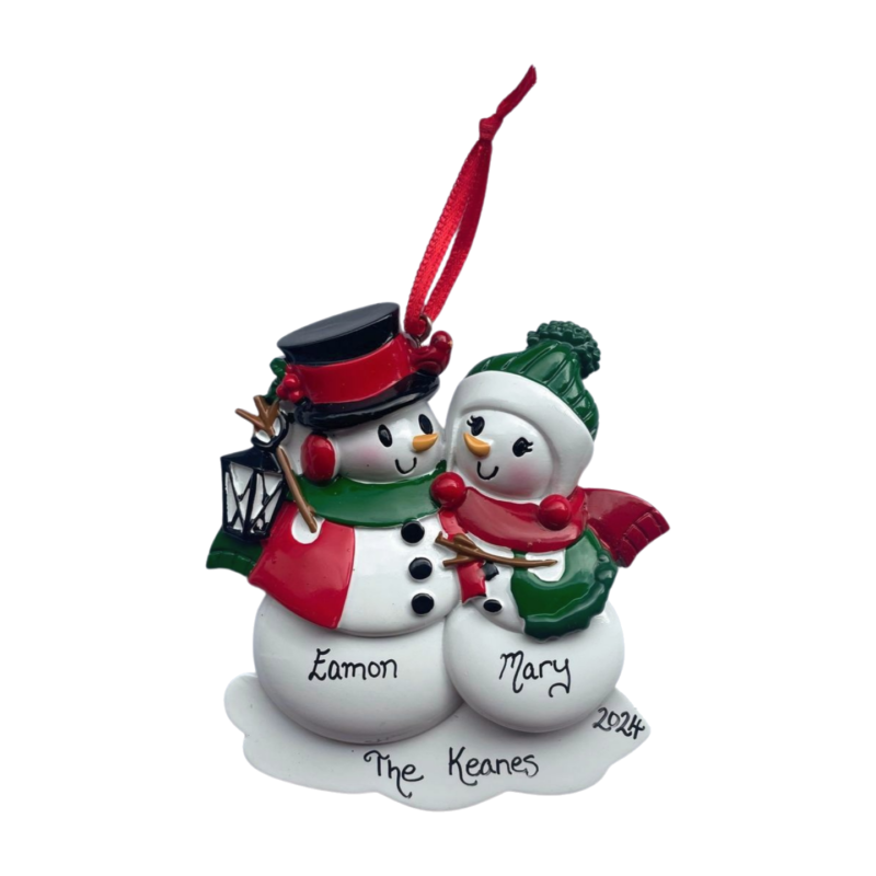 Snowman Family of 2