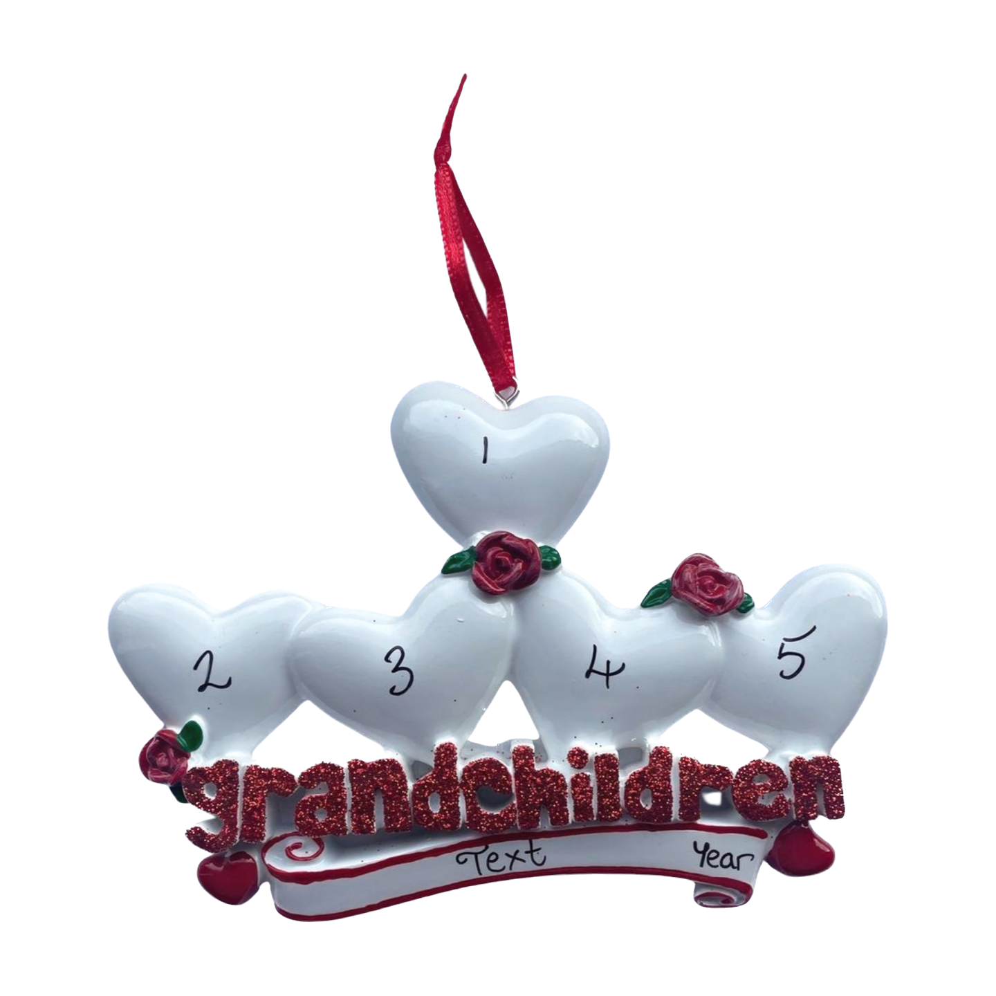 Grandchildren with Five Hearts
