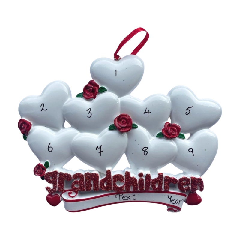 Grandchildren with Nine Hearts