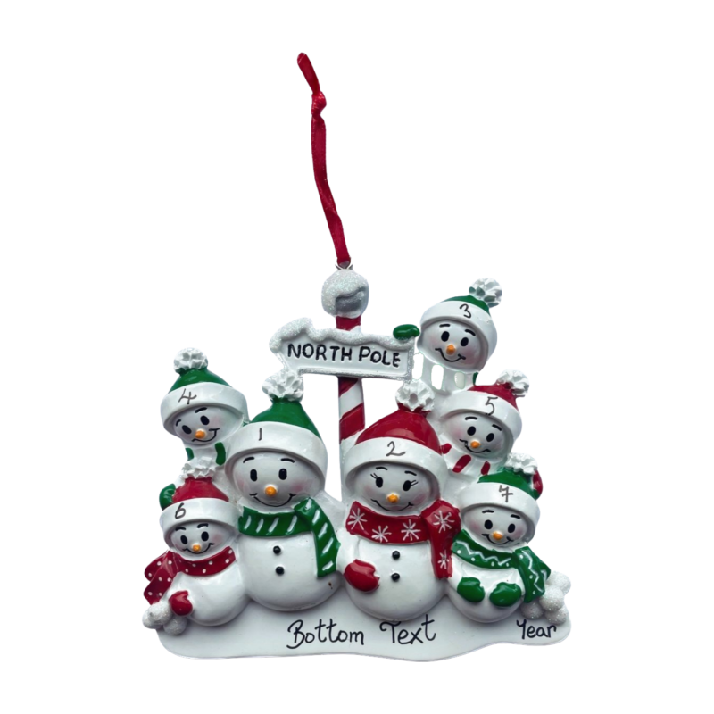 North Pole Family of 7