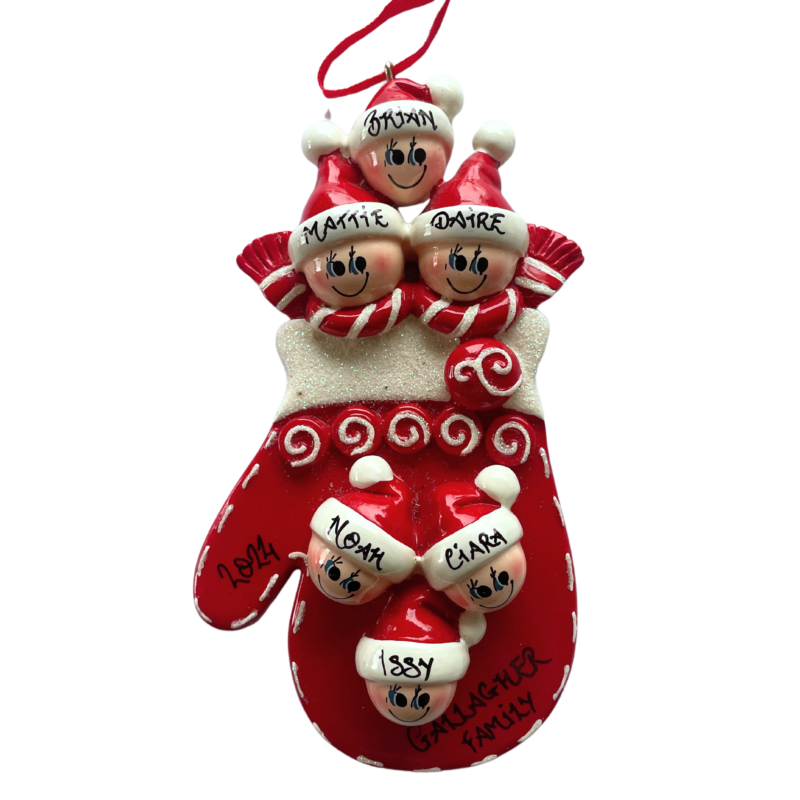 Baby Mitten Family of 6