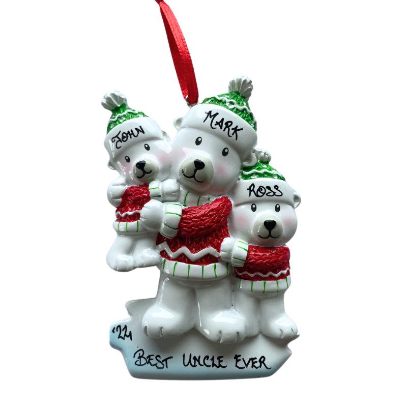 Polar Bear with 2 Children