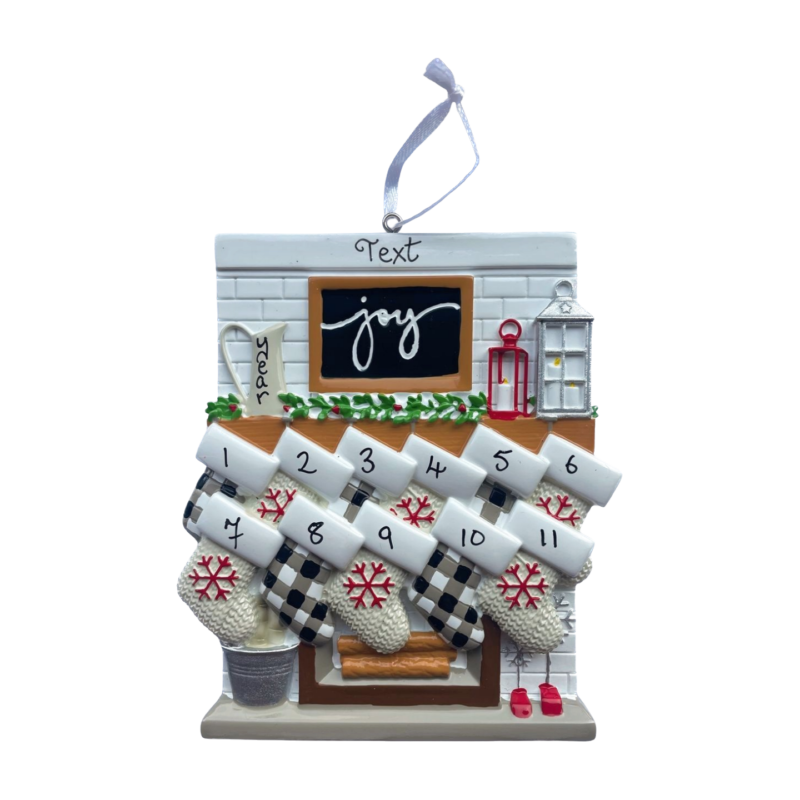 Fireplace Mantle Family of 11