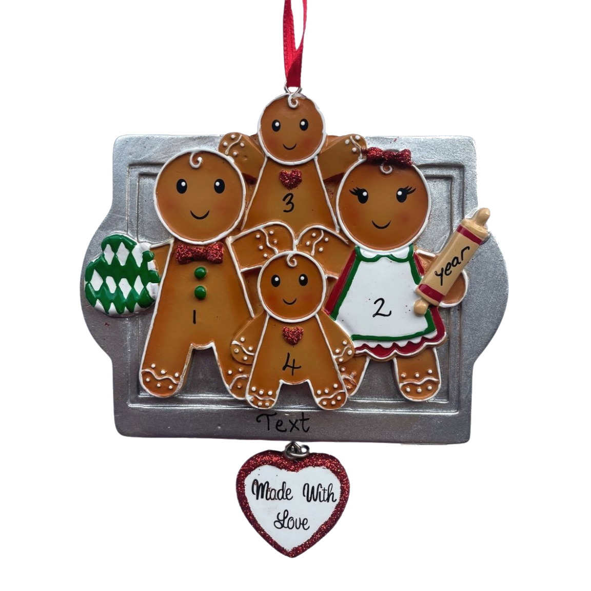 Made W/Love Family Of 4