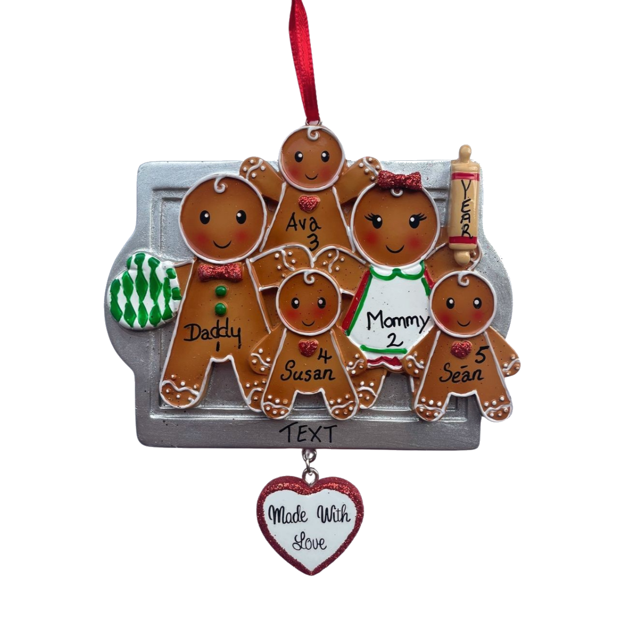 Made W/Love Family Of 5