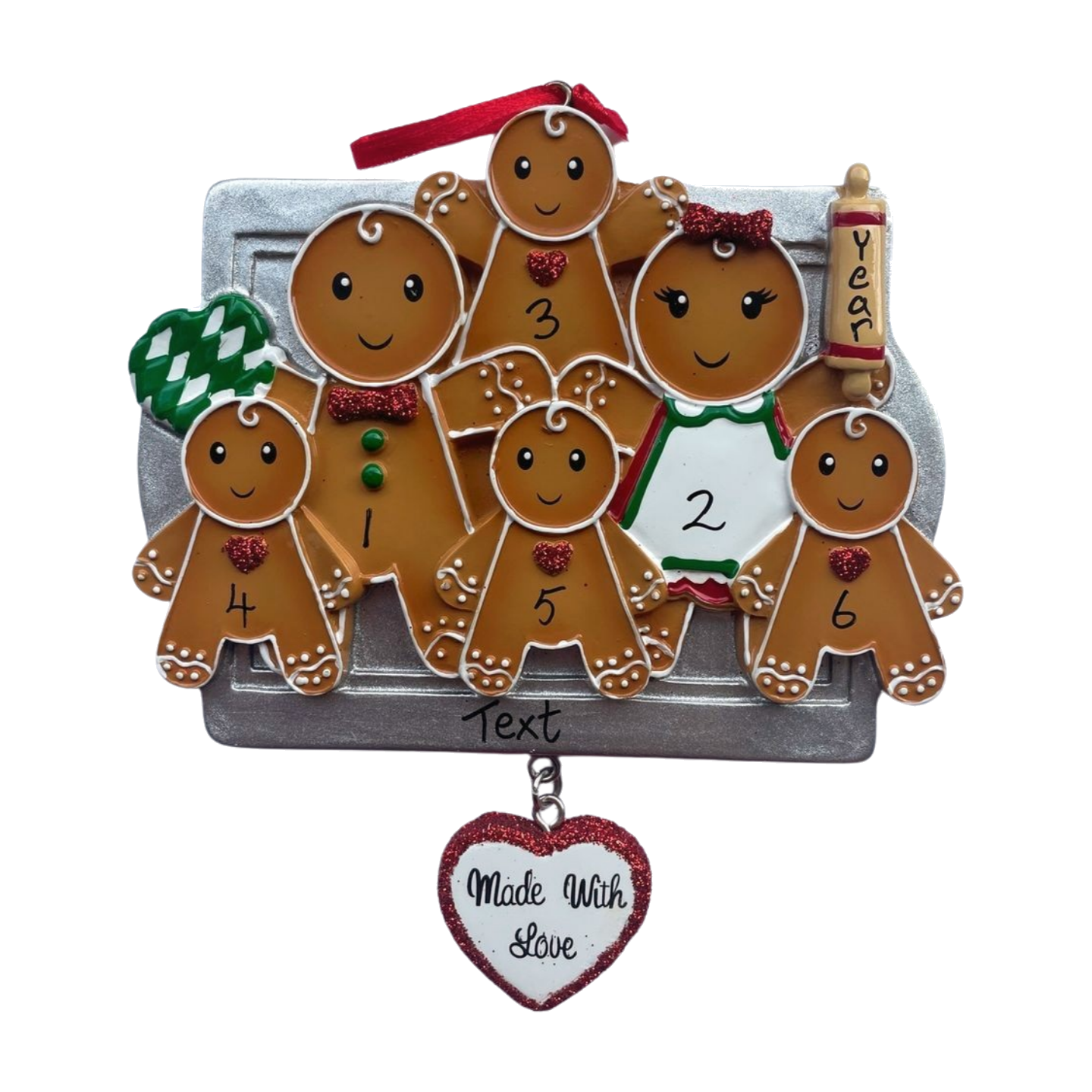Made W/Love Family Of 6