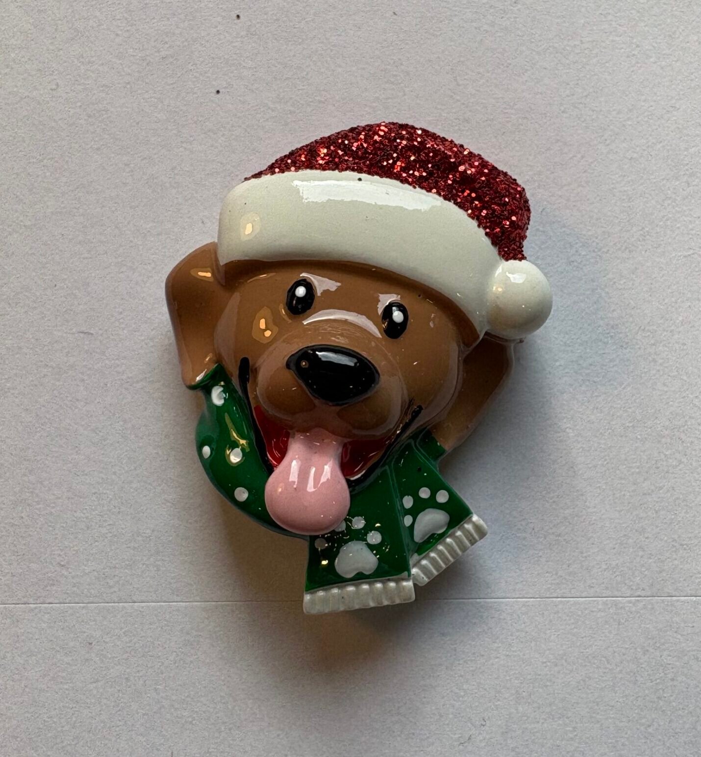 Dog Head Brown Stick On