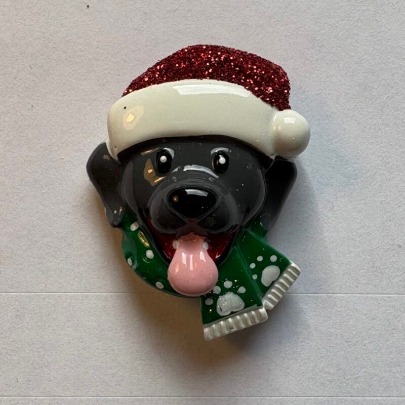 Dog Head Grey Stick On