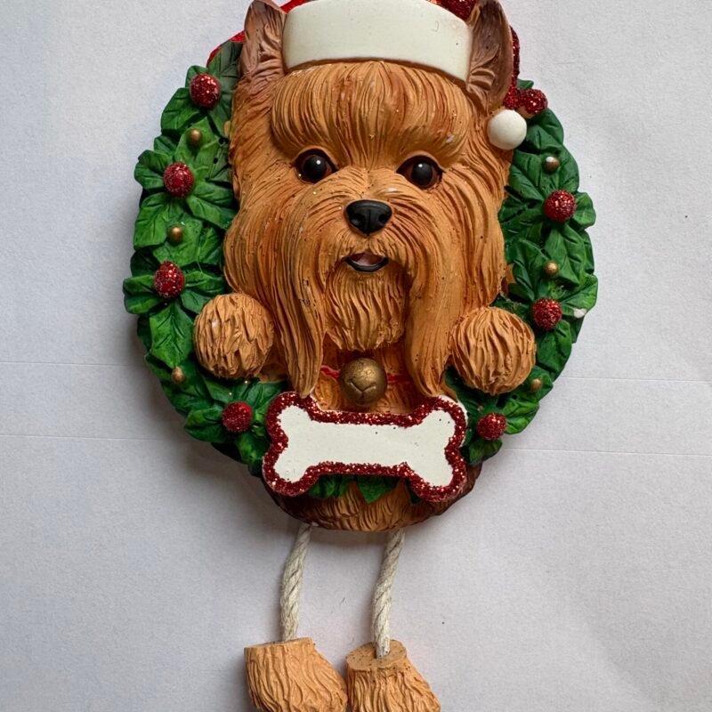 Yorkie wreath