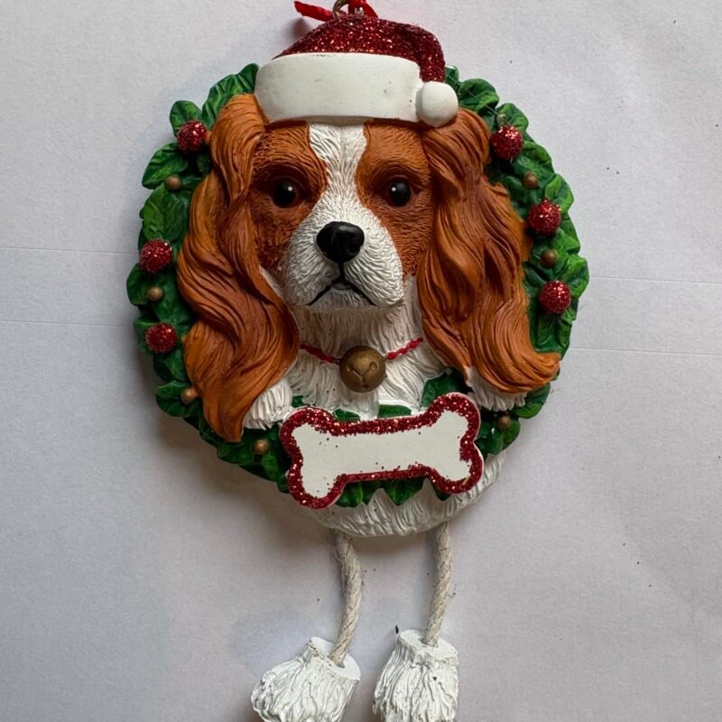 King Charles with wreath