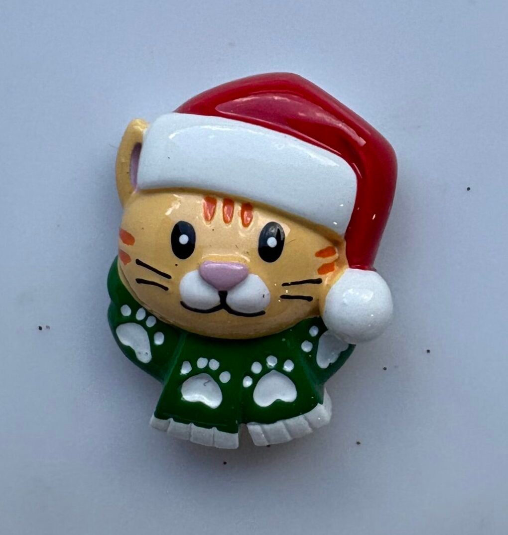 Cat Head Ginger Stick On