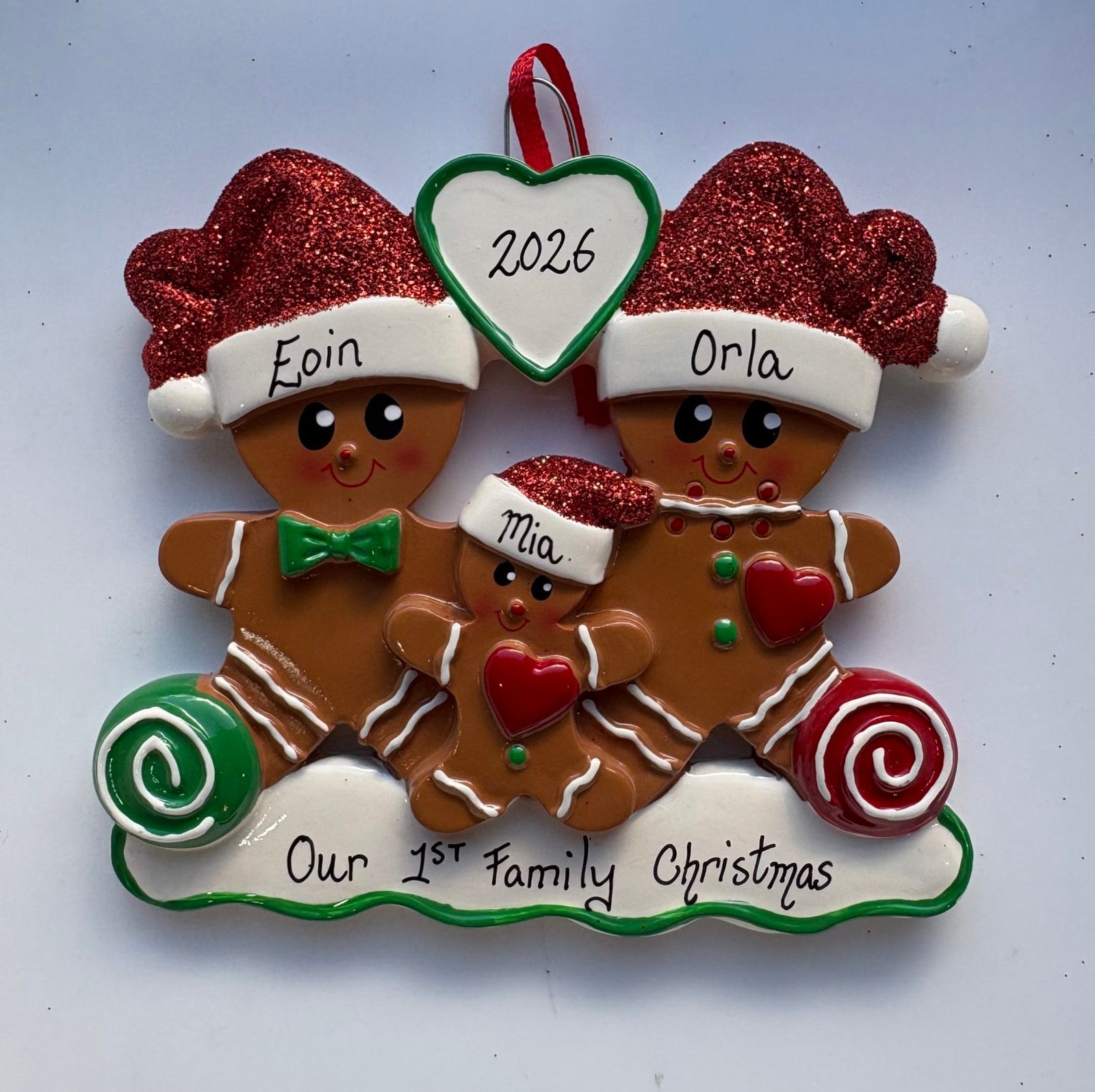 Gingerbread New Family of 3