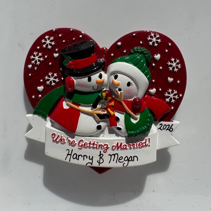 Engagement Snow Couple